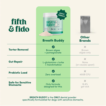 Daily Dental Powder for Fresh Breath & Clean Teeth